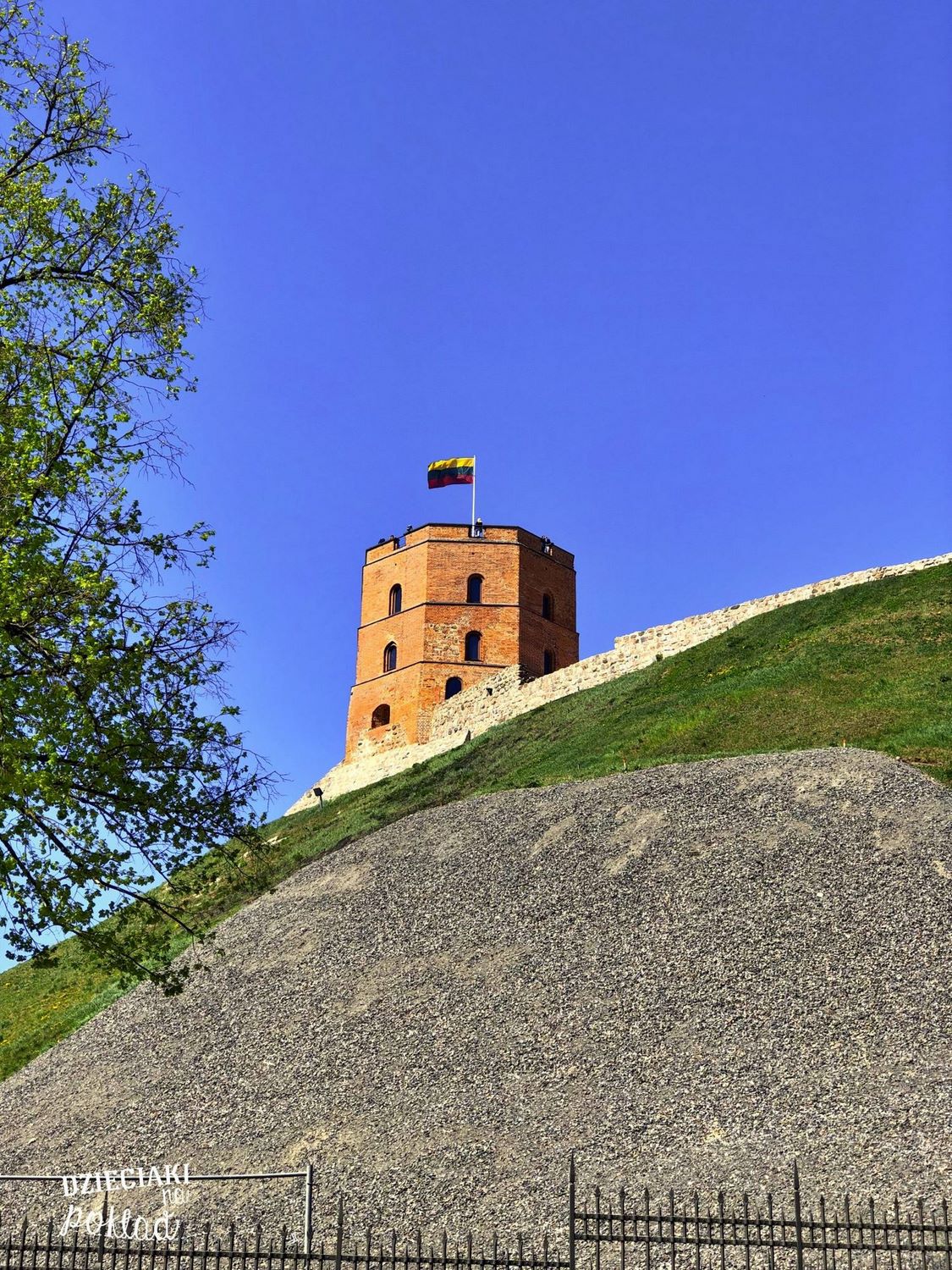 Wilno - wieża Giedymina