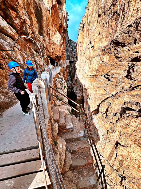 Caminito del Rey z dziećmi