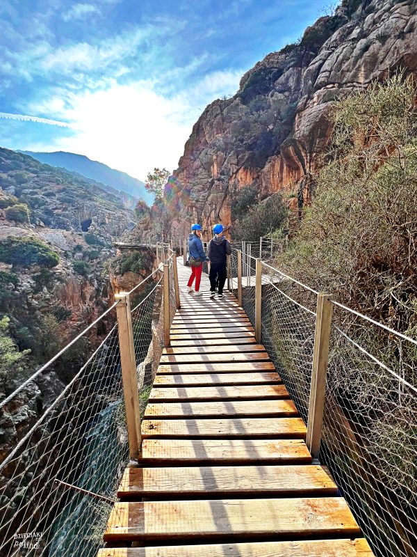 Caminito del Rey z dziećmi
