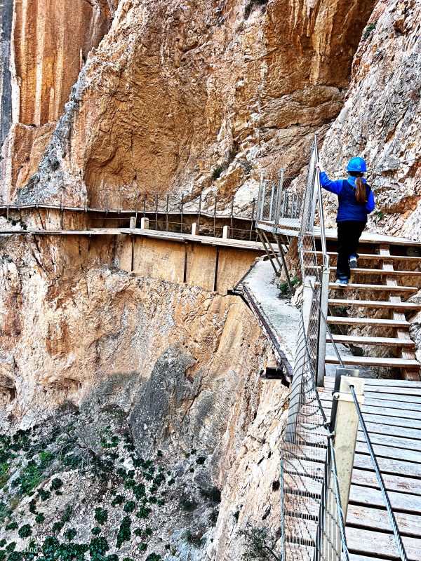 Caminito del Rey z dziećmi
