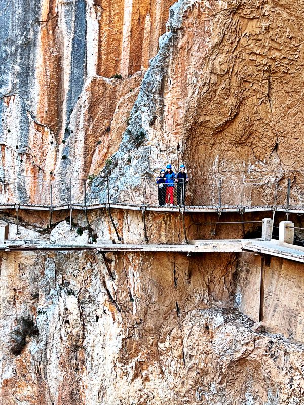 Caminito del Rey z dziećmi