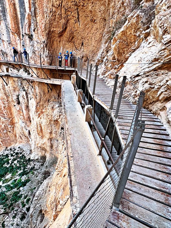 Caminito del Rey z dziećmi