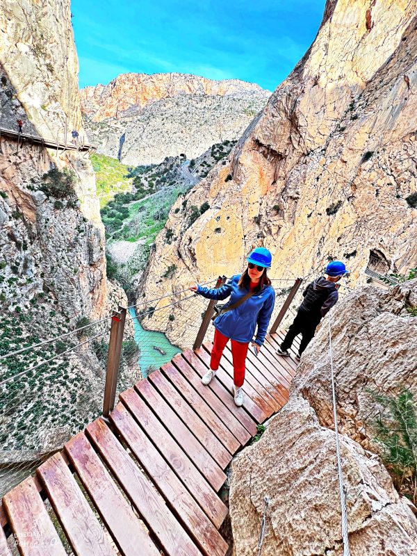 Caminito del Rey z dziećmi