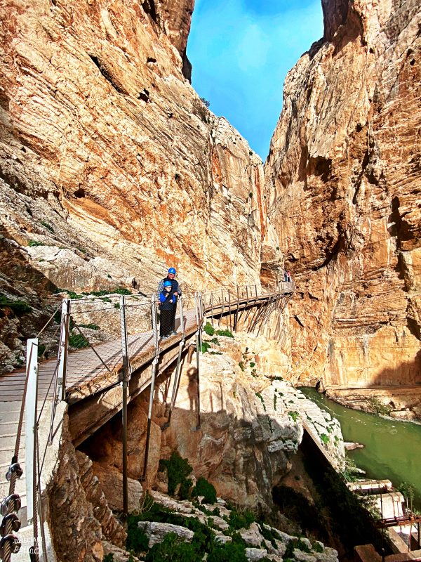 Caminito del Rey z dziećmi