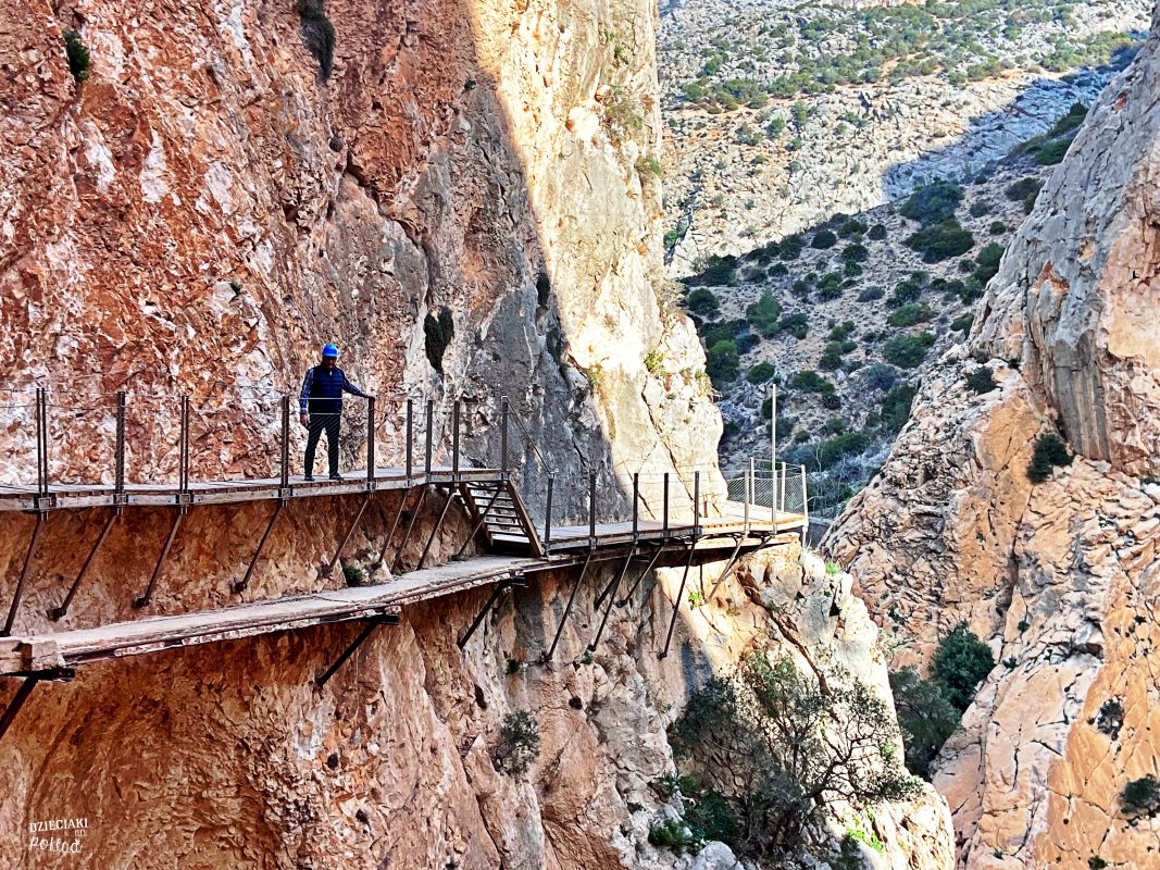 Caminito del Rey z dziećmi